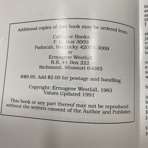 An Illustrated Value Guide to Cookie Jars by Ermagene Westfall updated 1991 book - Picture 4 of 4